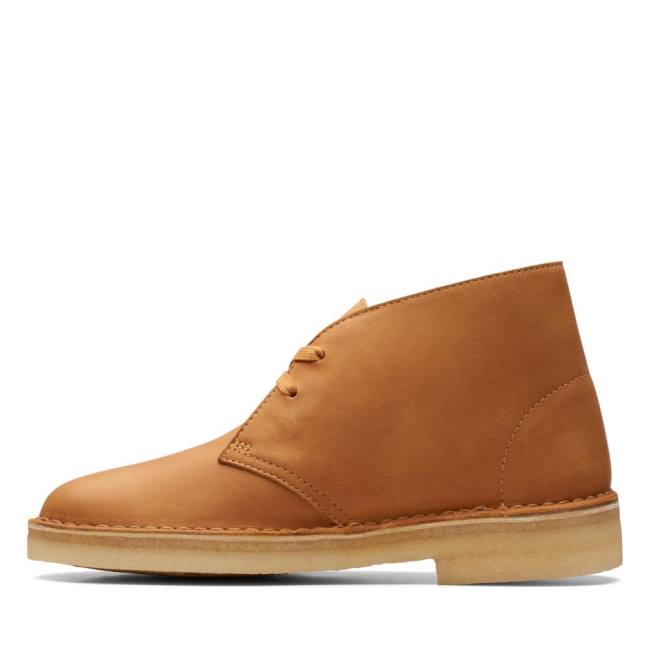 Botas De Desierto Clarks Desert Boot Classic Mujer Marrom | CLK526FZD