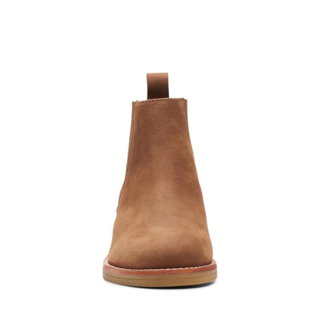 Botines Clarks Cologne Top Mujer Marrom Claro | CLK378UWC