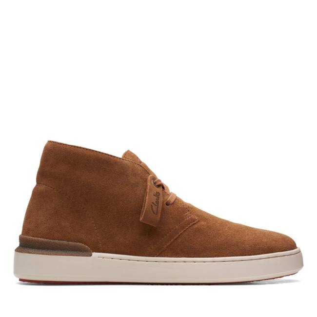 Botines Clarks Court Lite Desert Hombre Marrom | CLK739VWY