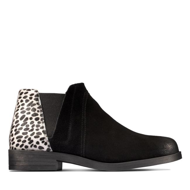 Botines Clarks Demi 2 Beat Mujer Negros | CLK712YZW