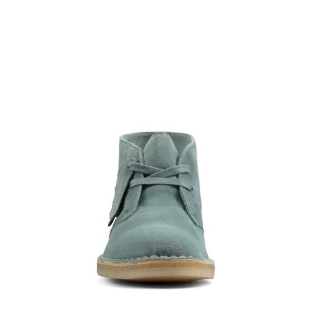 Botines Clarks Desert Boot Mujer Azules | CLK169OFE