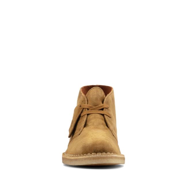 Botines Clarks Desert Boot Mujer Marrom | CLK687RGN