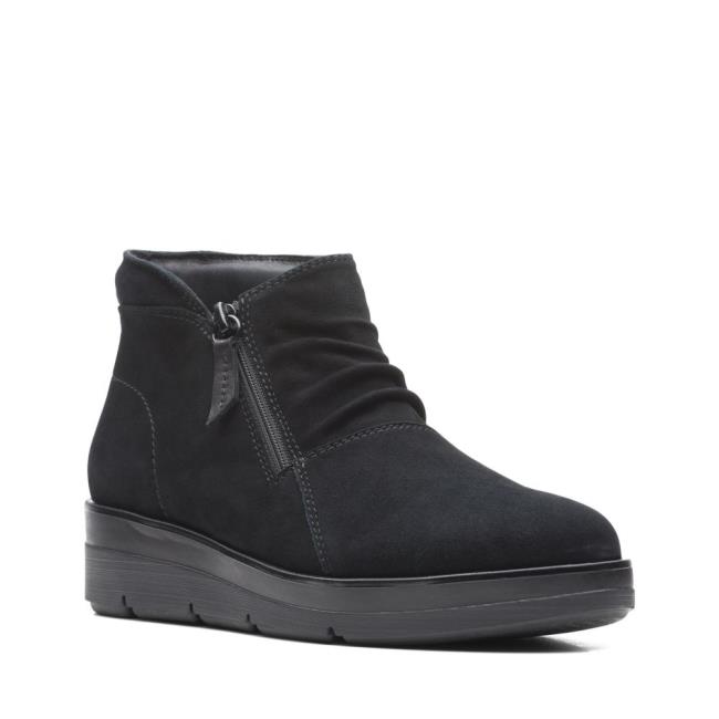 Botines Clarks Shaylin Up Mujer Negros | CLK943EPL