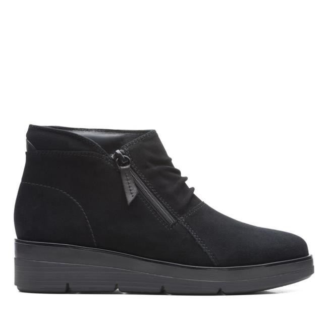 Botines Clarks Shaylin Up Mujer Negros | CLK943EPL