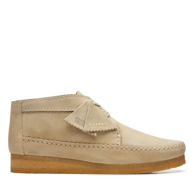 Botines Clarks Weaver Hombre Beige | CLK738BME