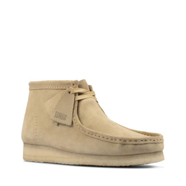 Originals Botas Clarks Wallabee Boot Hombre Marrom | CLK125XWK