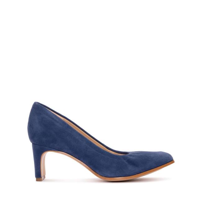 Zapatos De Tacon Clarks Seren55 Soft Mujer Azules | CLK603ADR