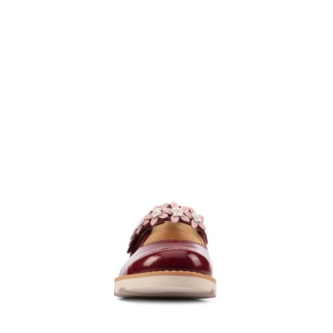 Zapatos Escolares Clarks Crown Petal Kid Niña Rosas | CLK986DGE