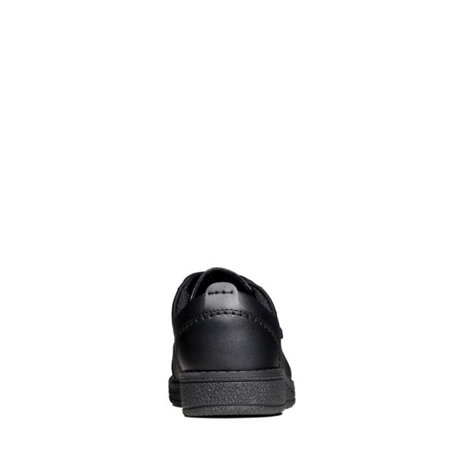 Zapatos Escolares Clarks Mendip Bright Kid Niña Negros | CLK057TVB