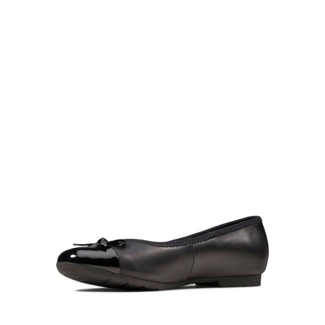 Zapatos Escolares Clarks Scala Bloom Kid Niña Negros | CLK053BRE