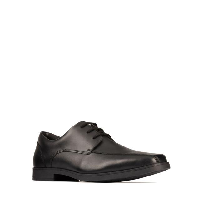 Zapatos Escolares Clarks Scala Step Youth Niña Negros | CLK765DOK