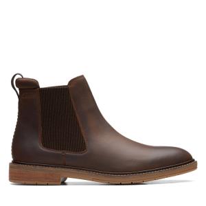 Botas Chelsea Clarks Clarkdale Hall Hombre Marrom | CLK321DEL