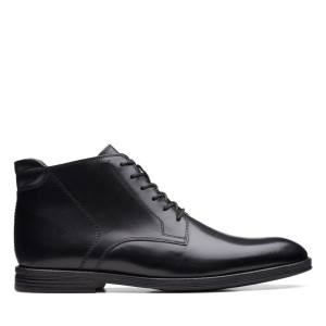 Botines Clarks Citi Stride Rise Hombre Negros | CLK576OYK