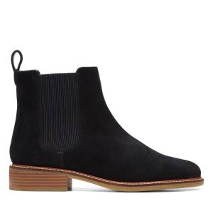 Botines Clarks Cologne Arlo Mujer Negros | CLK738QFI