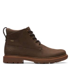 Botines Clarks Craftdale 2 Mid GORE-TEX Hombre Marrom Oscuro | CLK390YIJ