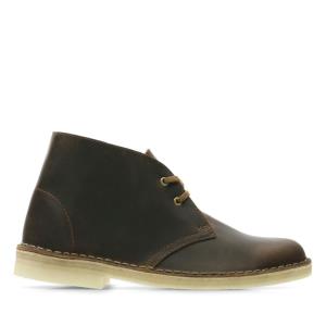 Botines Clarks Desert Boot Mujer Marrom | CLK591BPA