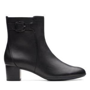 Botines Clarks Linnae Up Mujer Negros | CLK698RJN