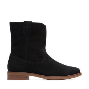 Botines Clarks Memi Mid Mujer Negros | CLK231MFL