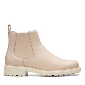 Botines Clarks Orinoco2 Lane Mujer Beige | CLK603HKZ