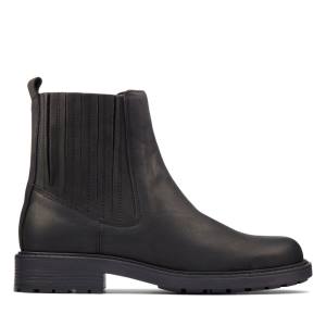 Botines Clarks Orinoco2 Mid Mujer Negros | CLK480OBY