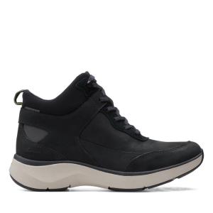 Botines Clarks Wave 2.0 Mid. Mujer Negros | CLK952FBN