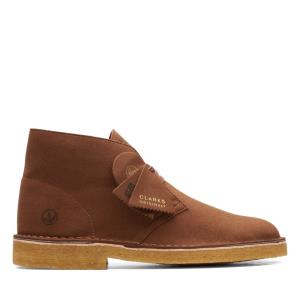 Originals Botas Clarks Desert Boot Hombre Marrom | CLK389BDG