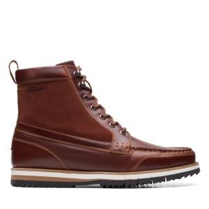 Originals Botas Clarks Durston Hi Hombre Marrom | CLK675WVU