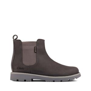 Originals Botas Clarks Heath Sea GORE-TEX Kid Niño Grises Oscuro | CLK412RSK