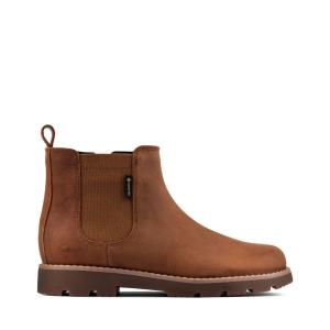 Originals Botas Clarks Heath Sea GORE-TEX Kid Niño Marrom | CLK653FAY