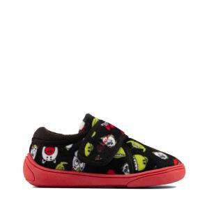 Pantuflas Clarks Holmly Howdy Kid Niña Negros | CLK250WKN