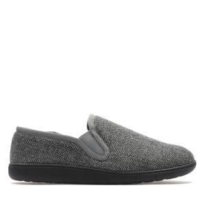 Pantuflas Clarks King Ease Hombre Grises Oscuro | CLK107IZG