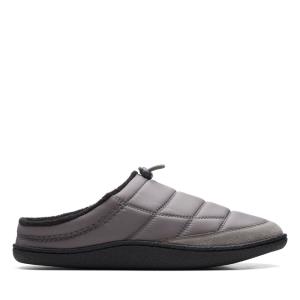 Pantuflas Clarks Pilton Mule Hombre Grises Oscuro | CLK439CHI