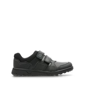 Zapatos Escolares Clarks Blake Calle Niña Negros | CLK924EZU