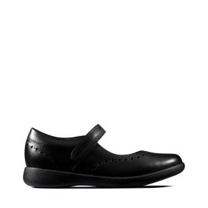 Zapatos Escolares Clarks Etch Craft Kid Niña Negros | CLK265RBO