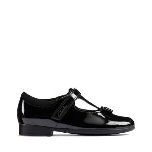 Zapatos Escolares Clarks Scala Hope Kid Niña Negros | CLK603RSA