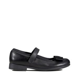 Zapatos Escolares Clarks Scala Tap Kid Niña Negros | CLK782QCK