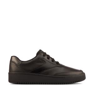 Zapatos Escolares Clarks Tor Deporte Flex Youth Niña Negros | CLK436HAY